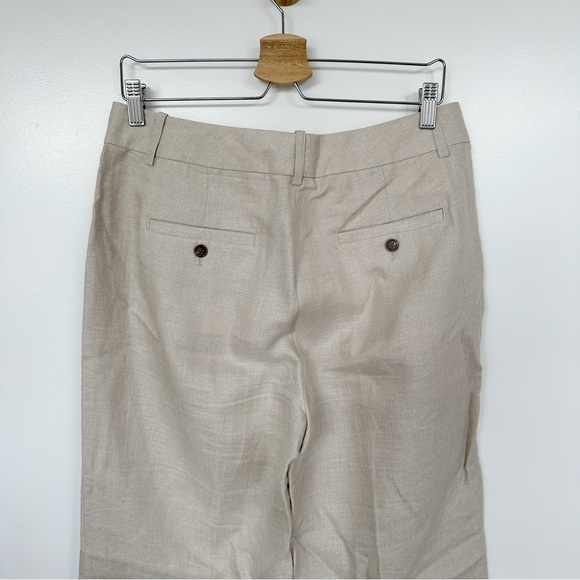 J. Crew Collection • 100% Linen Wide Leg Trousers - Picture 5 of 8